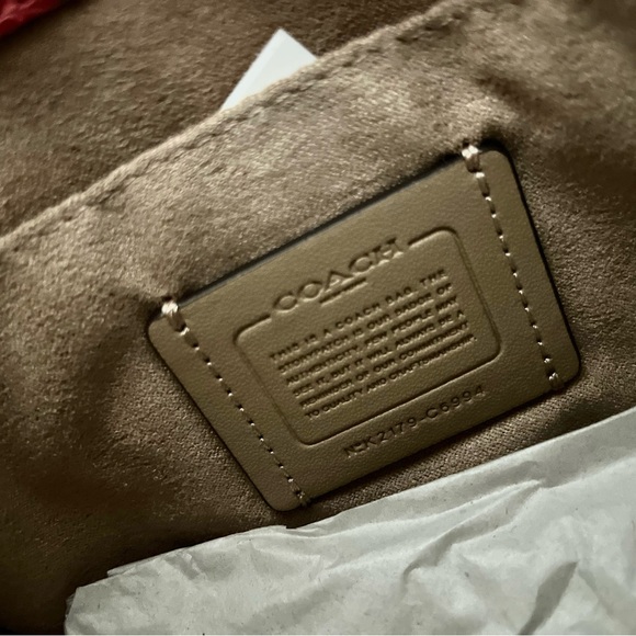 Coach Mini Pepper Crossbody In Colorblock - Picture 8 of 10